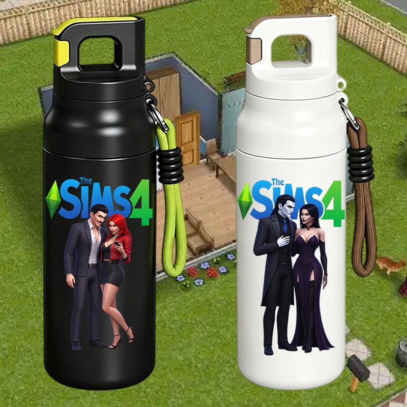 Sports Water Bottle Insulated - De Sims 4 geïsoleerde waterfles, roestvrijstalen