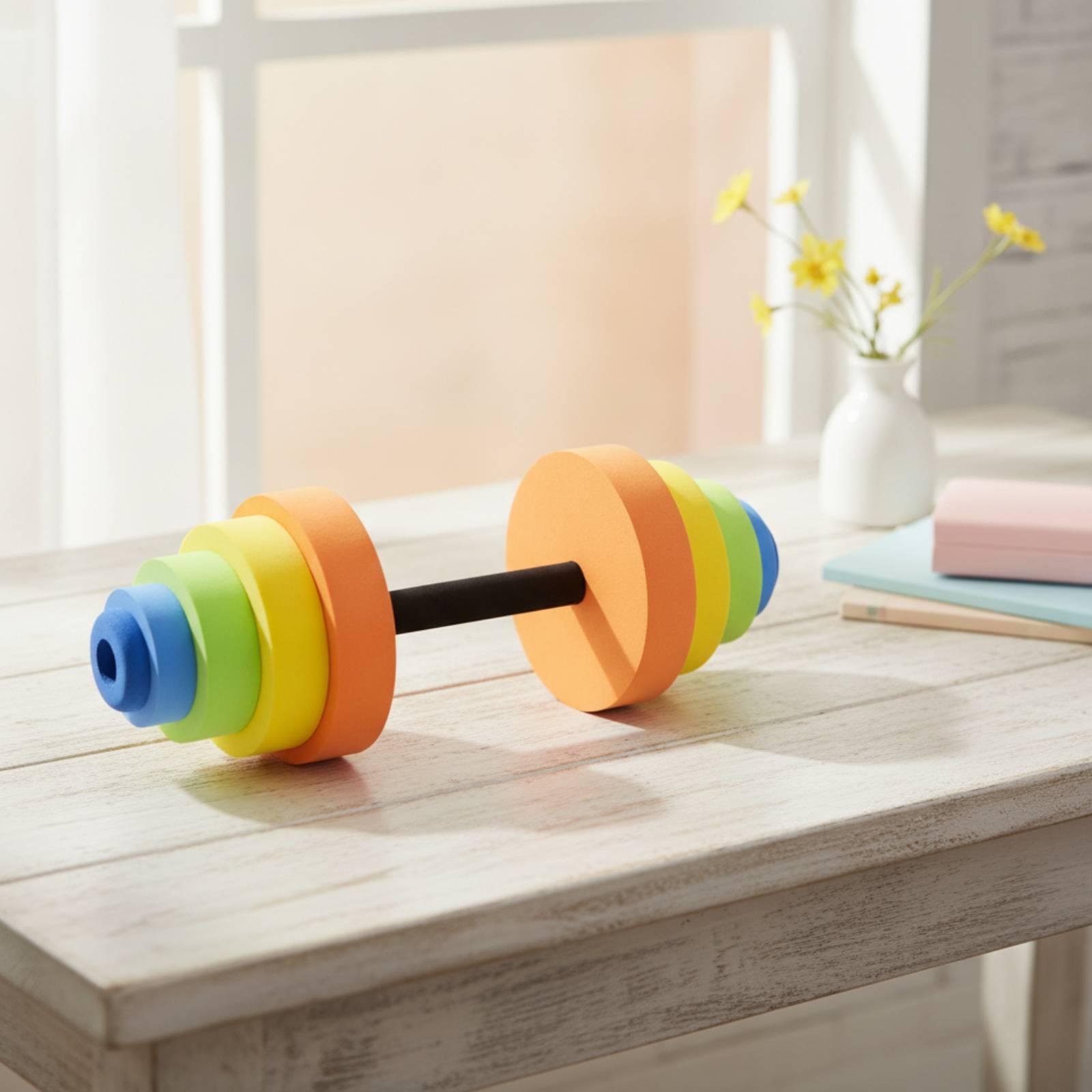 Dumbbell Set - Foam dumbbells voor kinderen, met regenboogkleurige