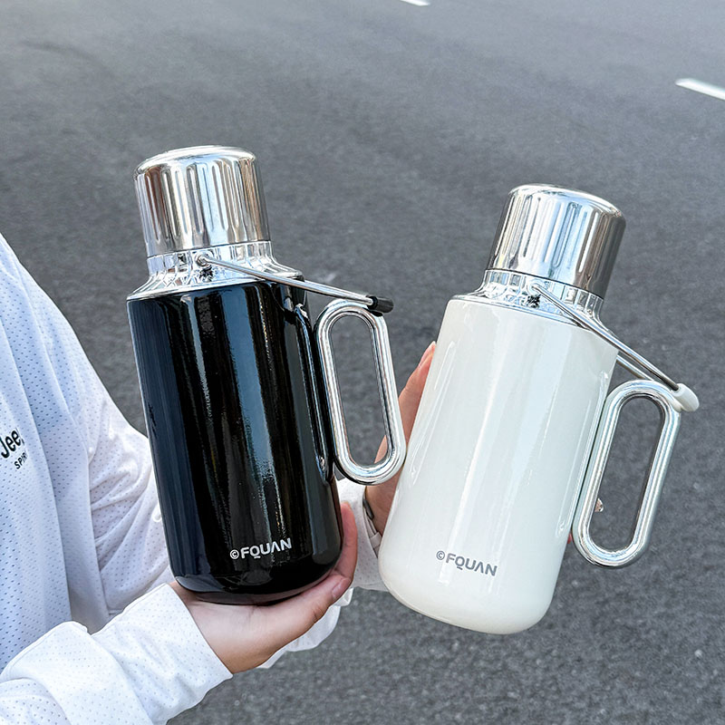 Sports Water Bottle Insulated - 1 stuk RVS Geïsoleerde Thermosfles voor