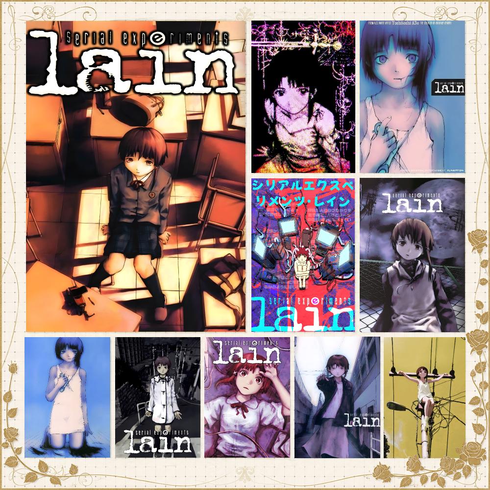Sports Equipment Poster - Anime S-Serial Experiments Lain Poster Wanddecoratie