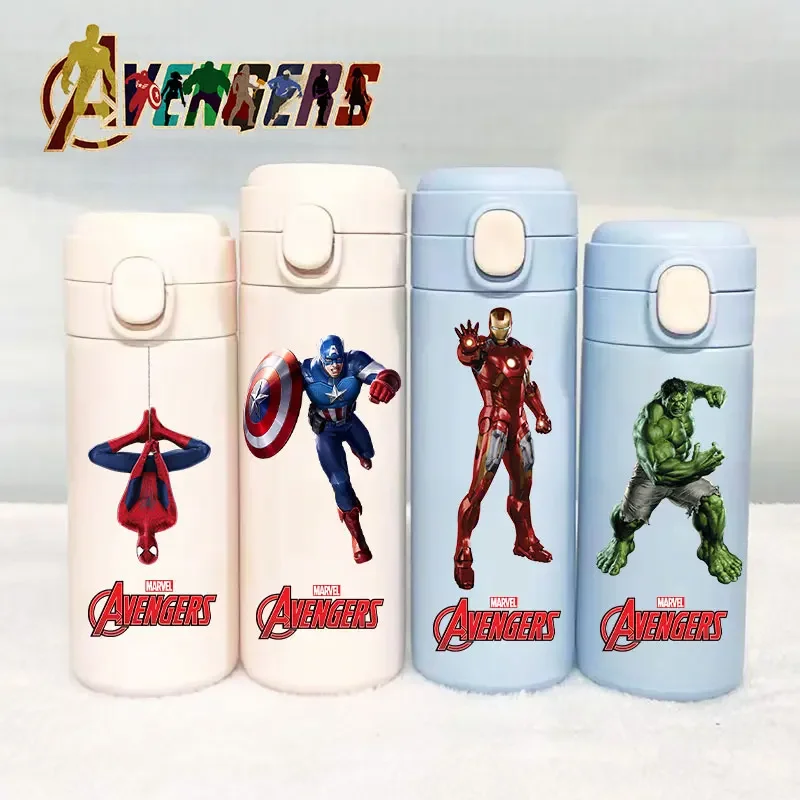 Sports Water Bottle Insulated - Marvel Thermobeker 320ml/420ml The Avengers Draagbare