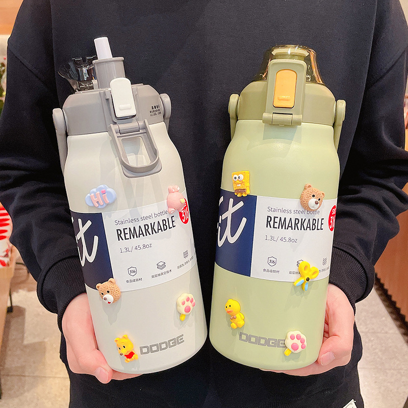 316 roestvrijstalen rietjesbek - Sports Water Bottle Insulated recensie en prijs