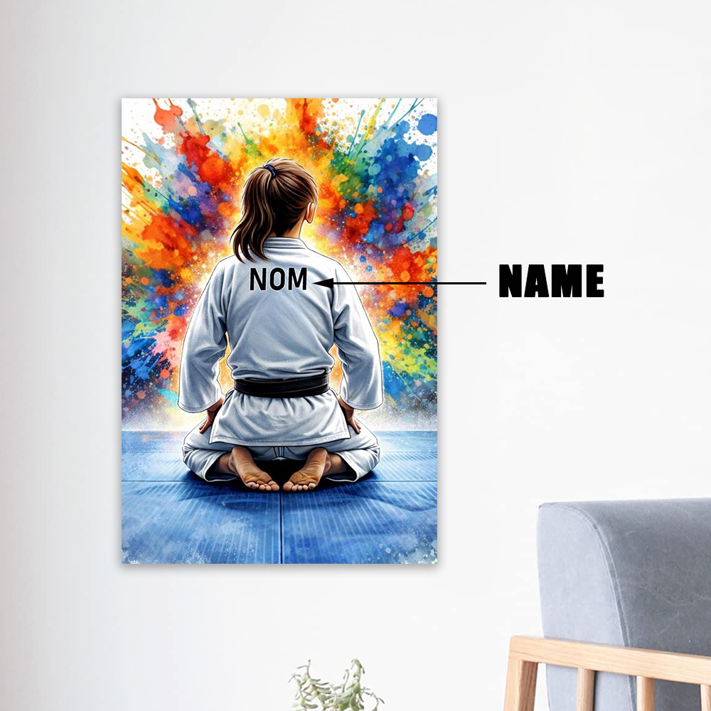 Kleurrijke gepersonaliseerde m - Sports Equipment Poster recensie en prijs