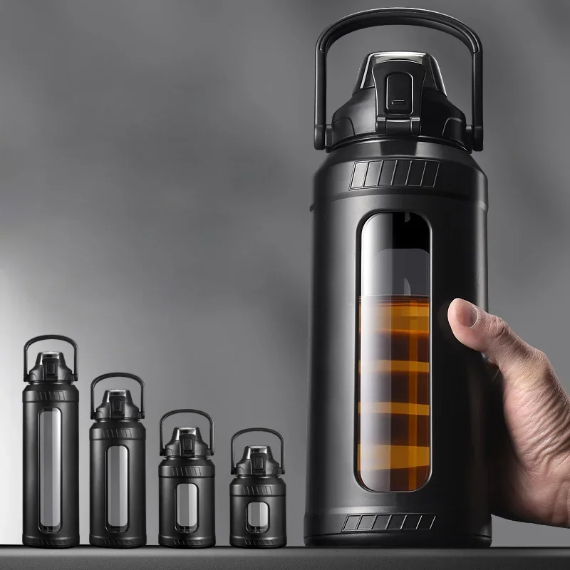 Glazen waterfles met grote cap - Sports Equipment 5 Years Old recensie en prijs