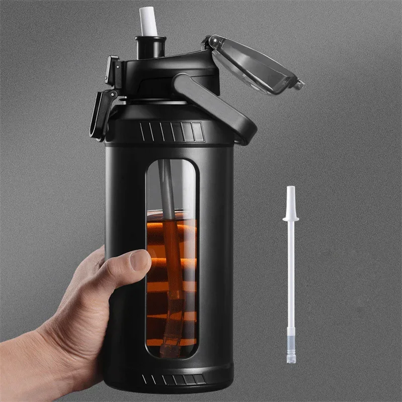 Glazen waterfles met grote cap - Sports Equipment 5 Years Old recensie en prijs