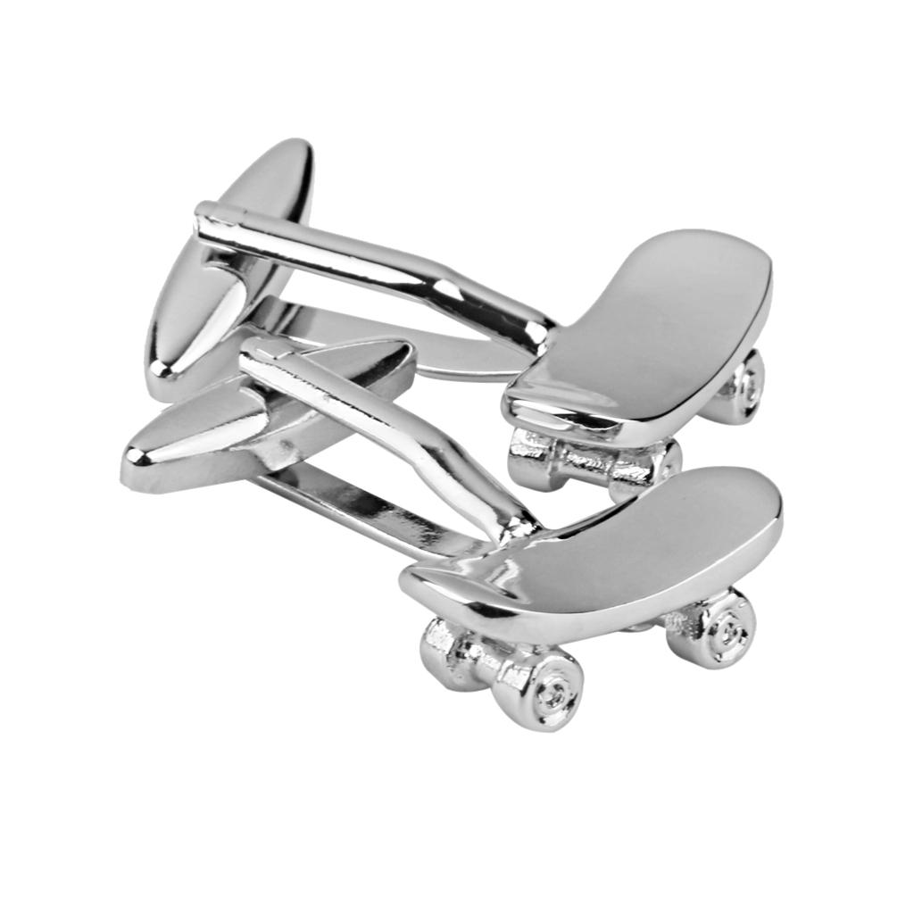 Manchetknopen in de vorm van e - Skateboard recensie en prijs