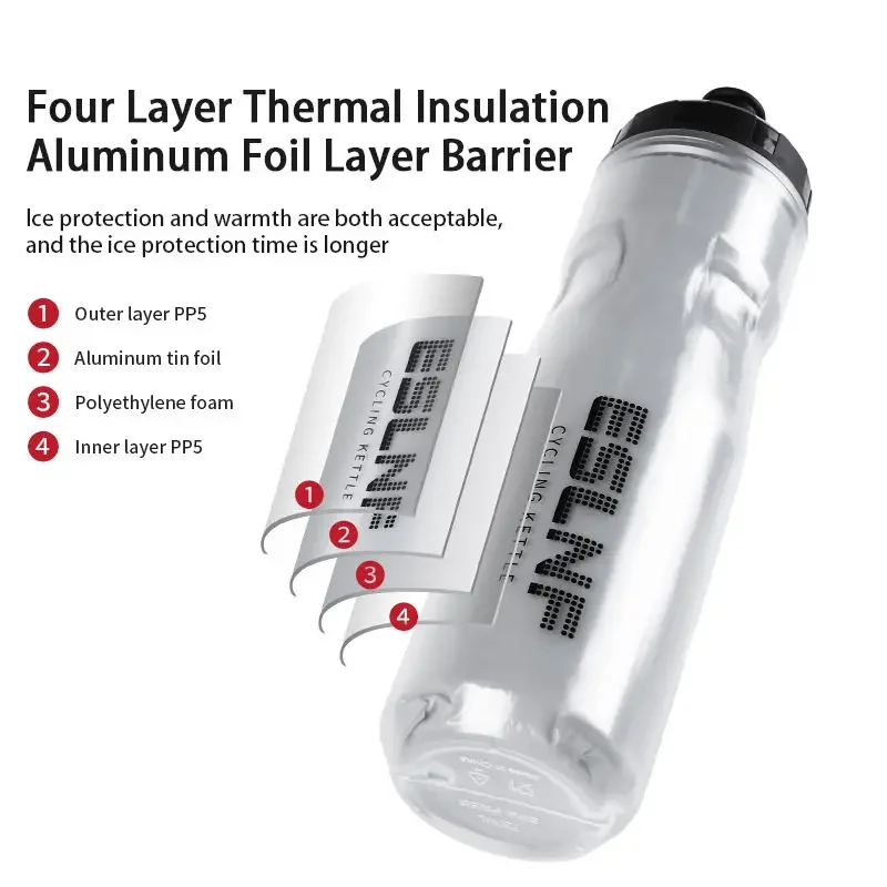 ESLNF 720ml dubbellaags racefi - Sports Water Bottle Insulated recensie en prijs