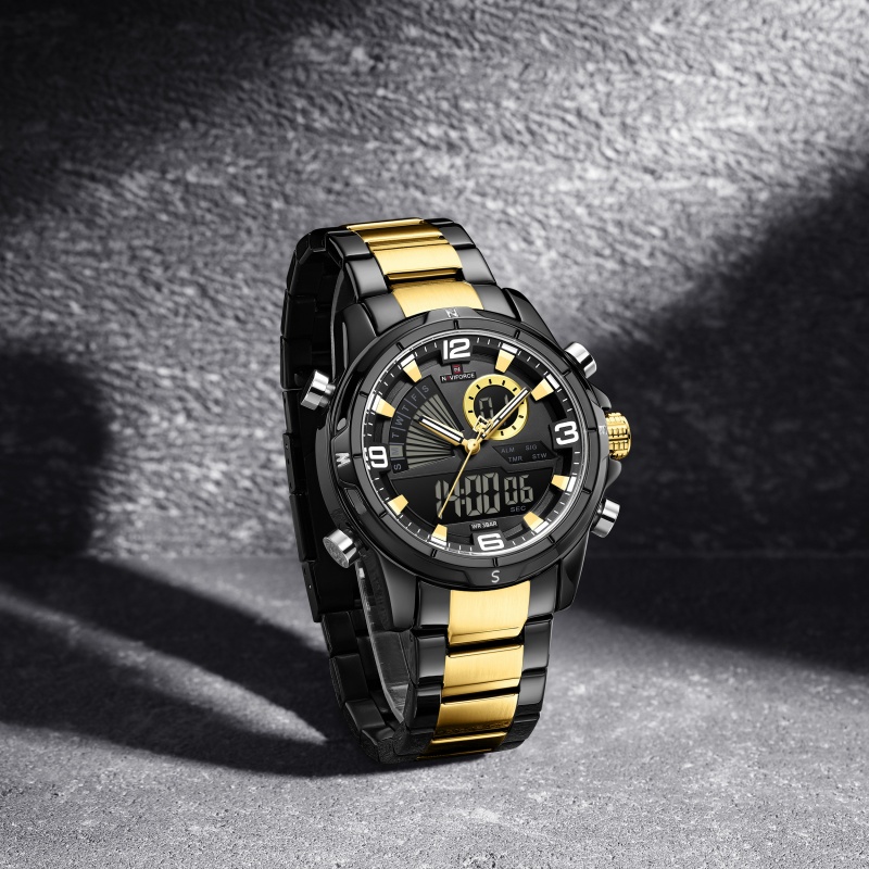 NAVIFORCE Herenhorloge met dub - Resistance Band recensie en prijs